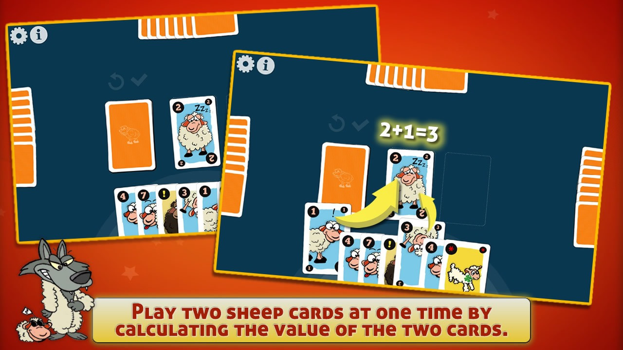 Sheepless Nights (Math cardgame) (itch) - кадр 4