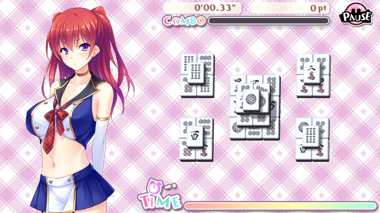 Delicious! Pretty Girls Mahjong Solitaire - кадр 8