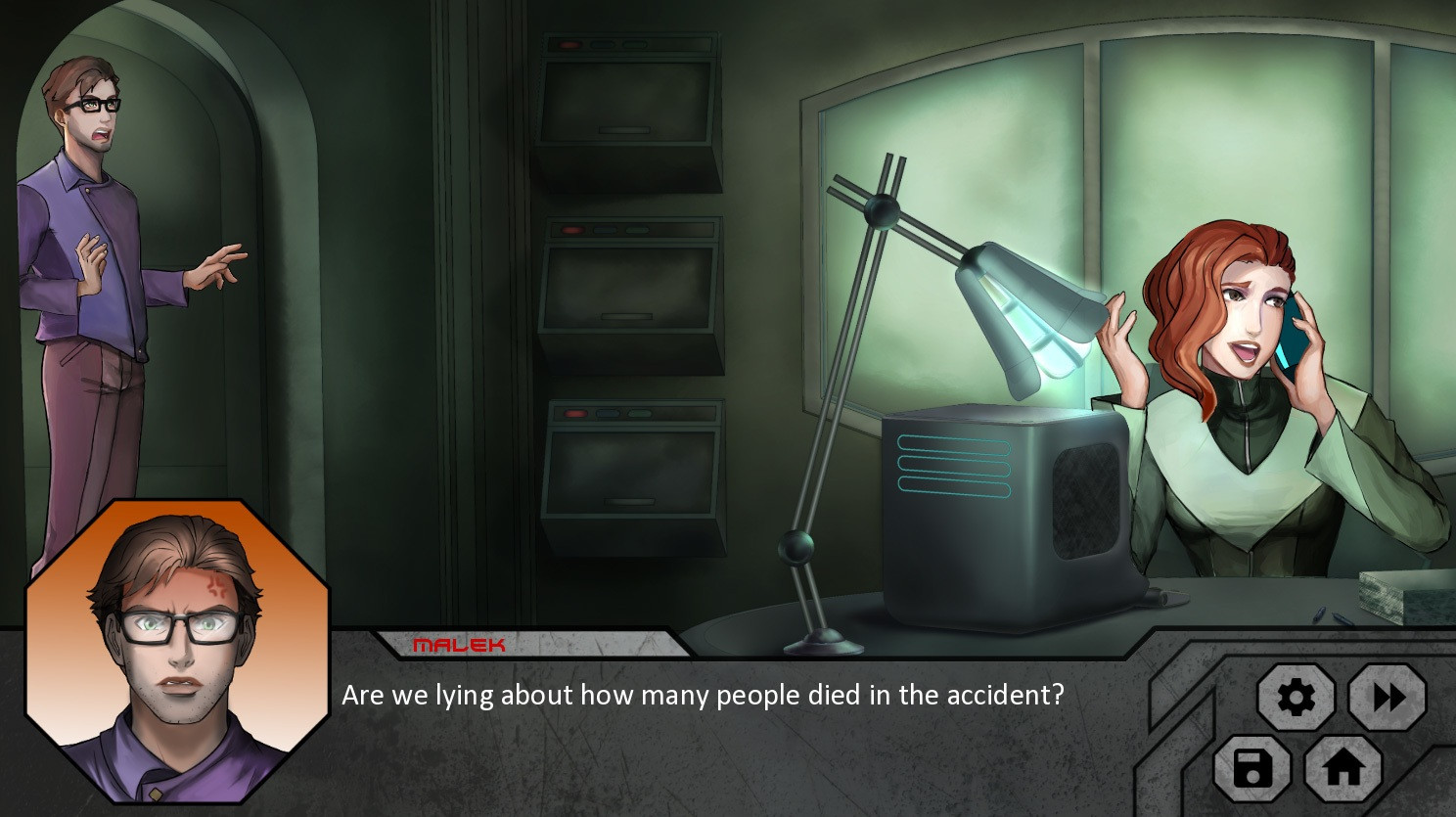Cannibal Lottery - Horror Visual Novel - кадр 7