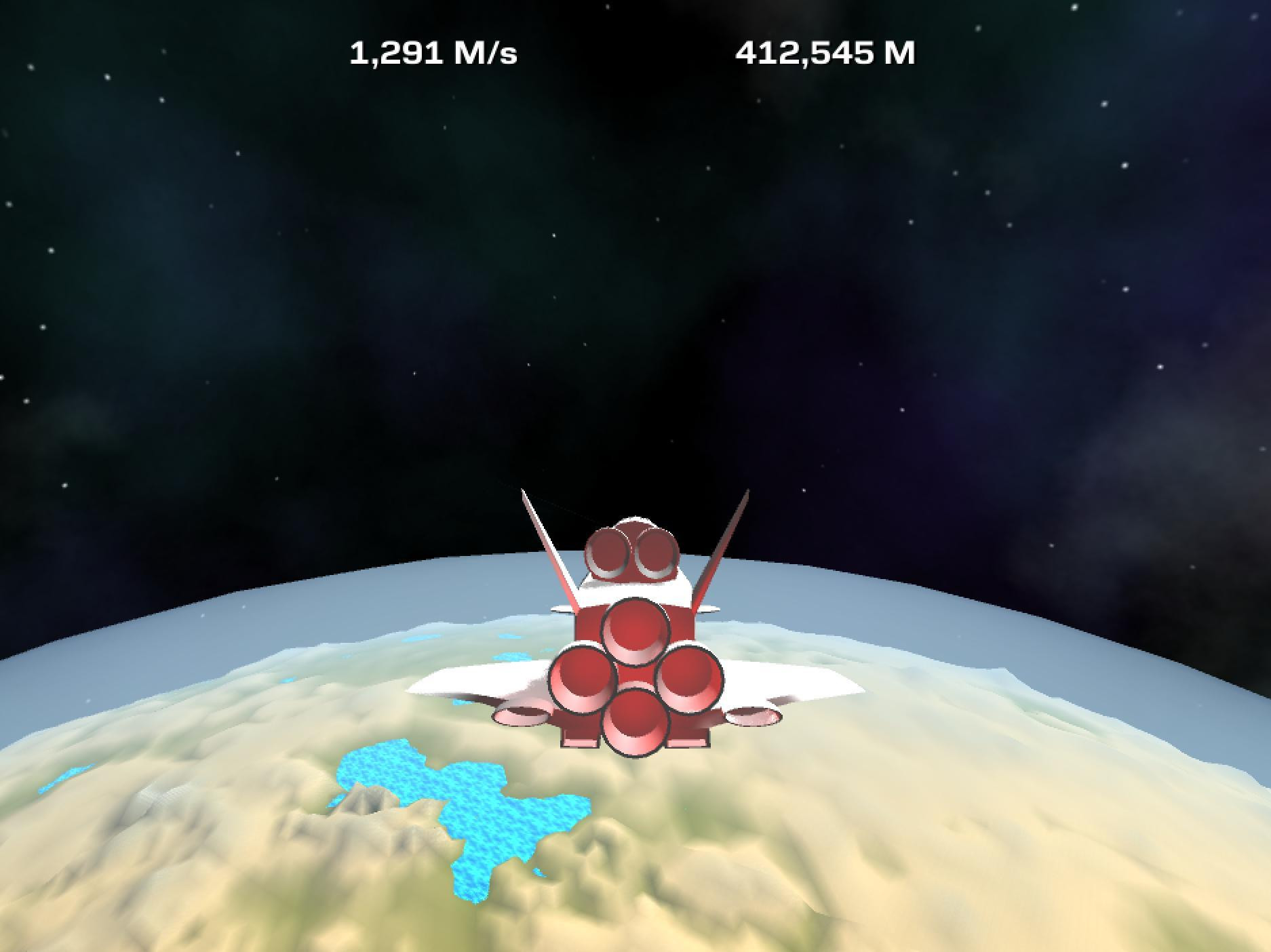 NewSpace Flight Simulator - Indie Galactic Space Jam (itch) - кадр 3