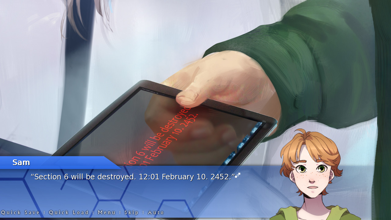 Orion: A Sci-Fi Visual Novel - кадр 8