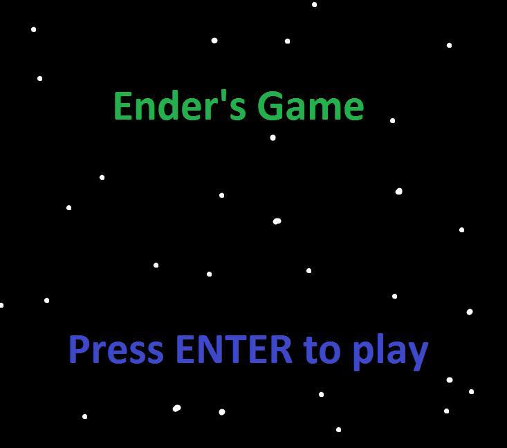Enders Video Game (itch) - кадр 1