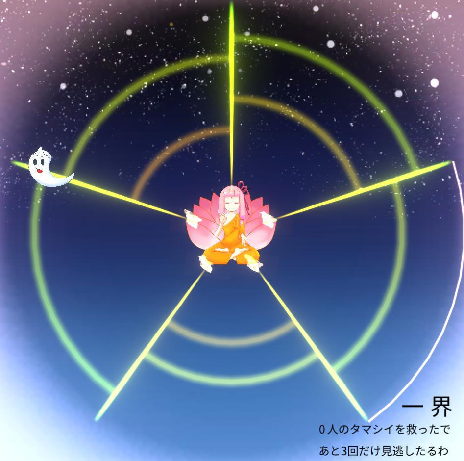 Kotoba Amida Nyorai (itch, JP) - кадр 1