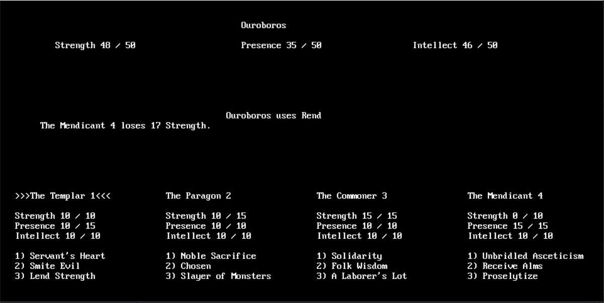 Ouroboros, Oubliette (itch) - кадр 2