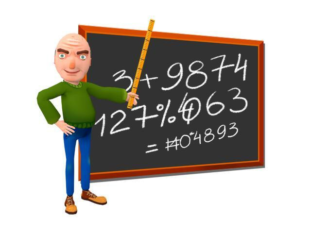 Baldi's Education in School 3D (PC Port) (itch) - кадр 1