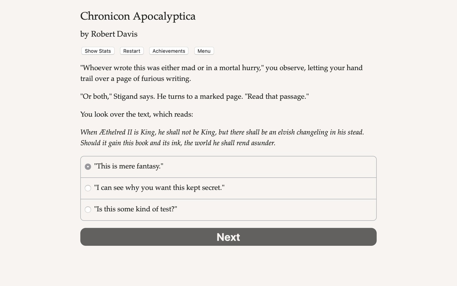 Chronicon Apocalyptica - кадр 5