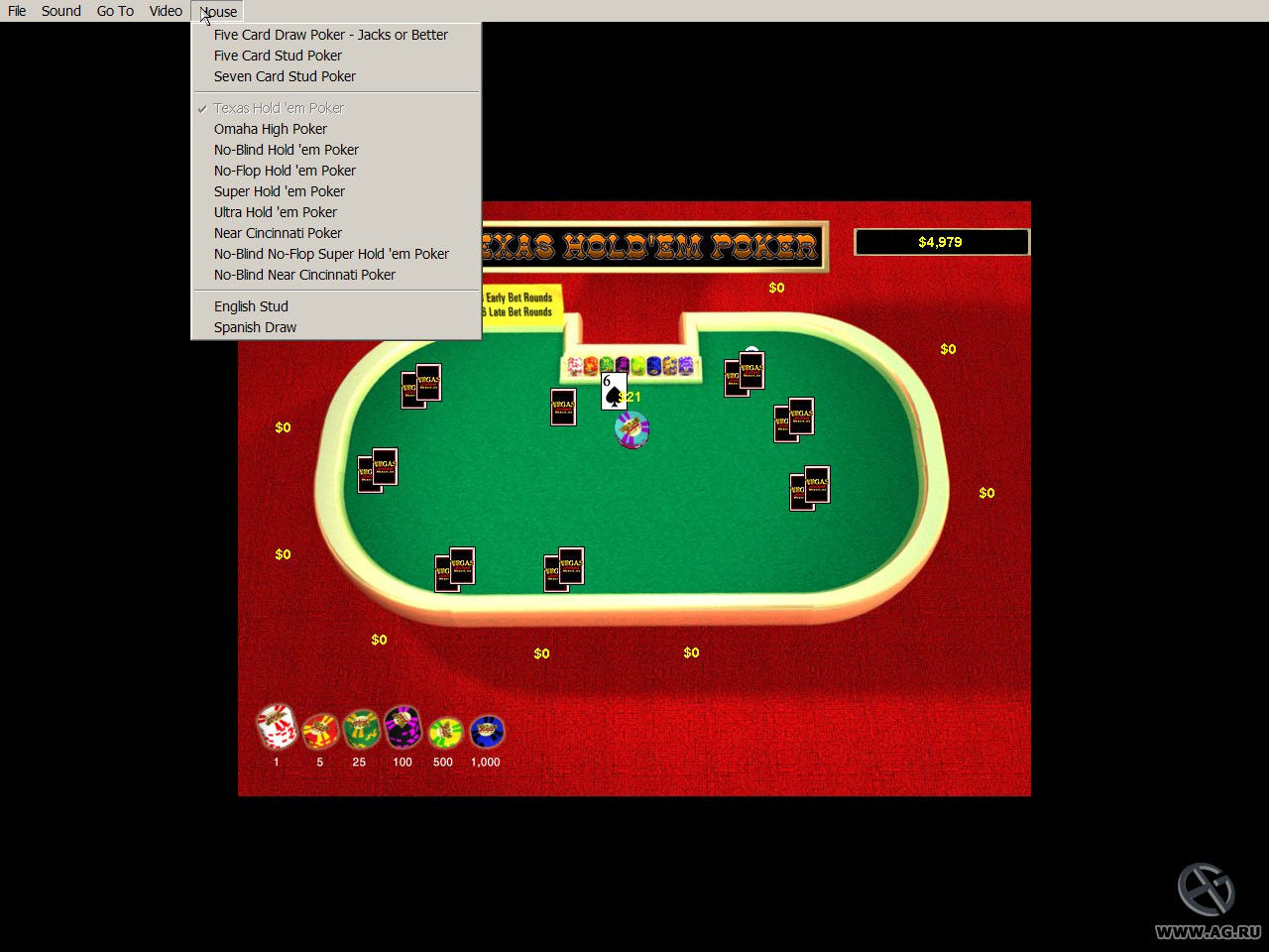 Texas Hold 'Em with 500 Slots - кадр 8