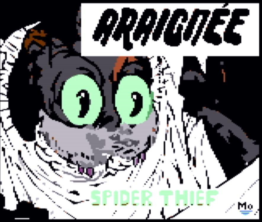 Araignée - Spider Thief (C64) Commodore 64 (itch) - кадр 3
