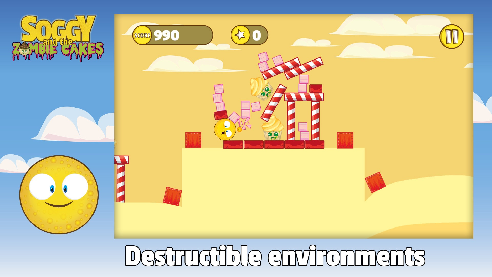 SOGGY and the ZOMBIE CAKES (itch) - кадр 5