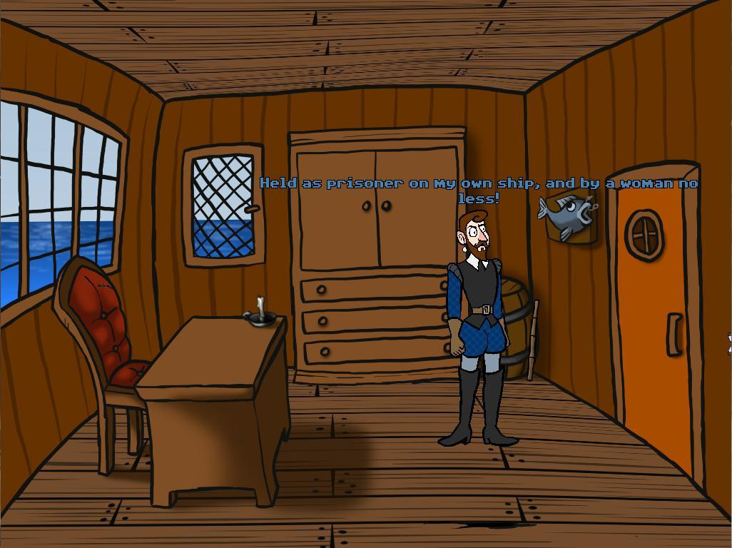Captain Downes and the Pirate Princess (itch) - кадр 3