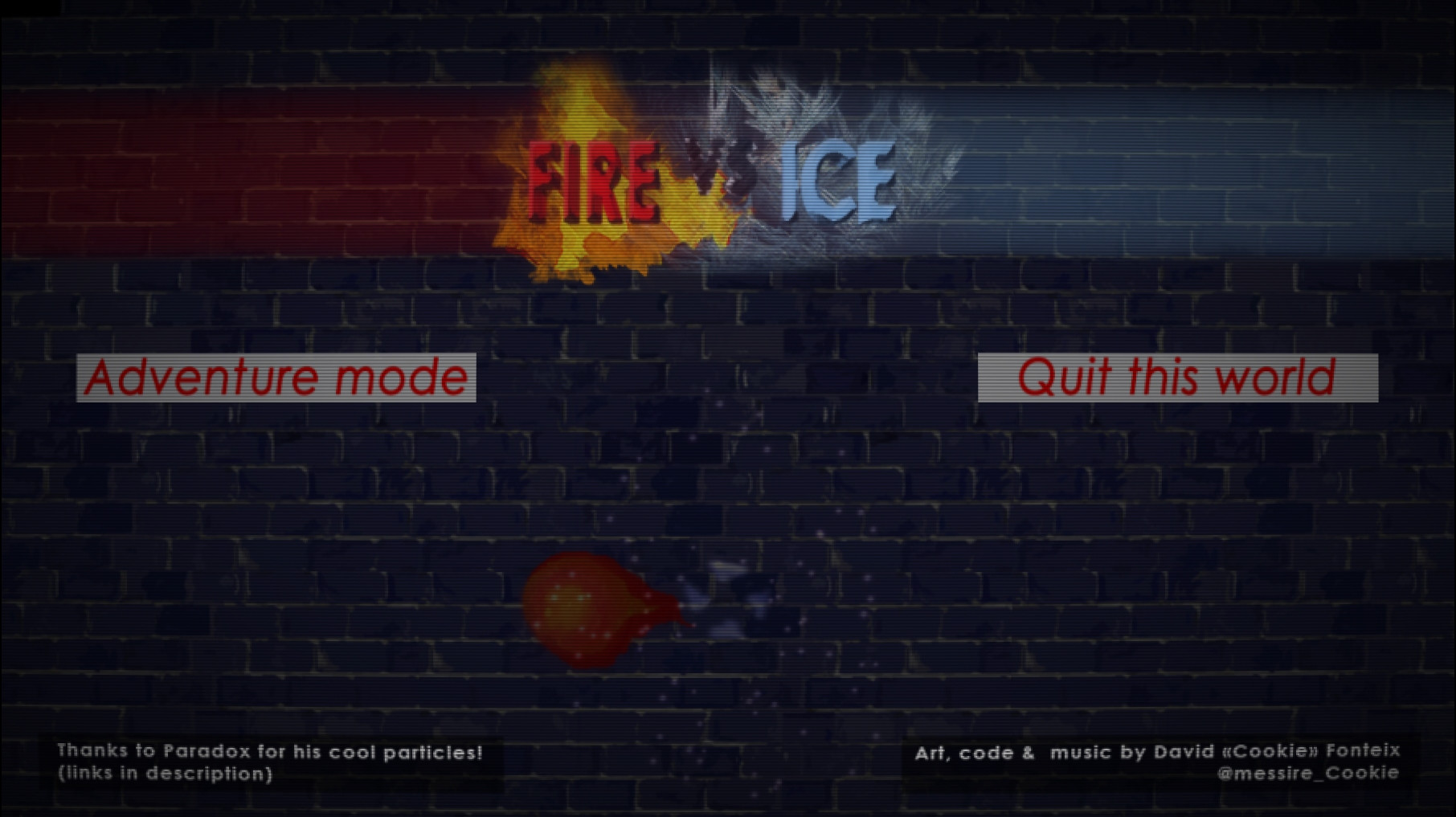 Fire vs Ice (Nes Box Jam 2015) (itch) - кадр 4