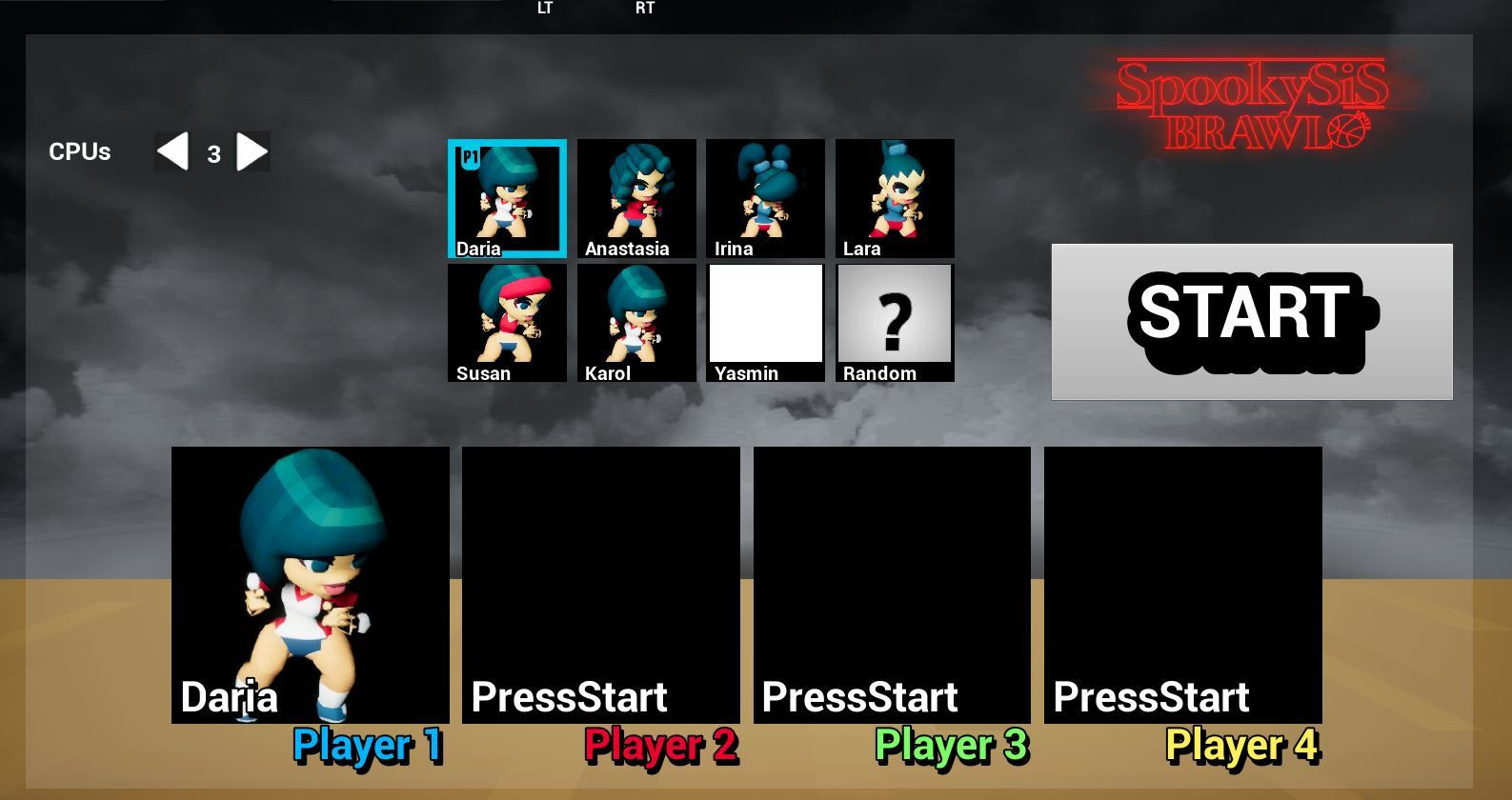 Spooky Sister'Brawl (itch) - кадр 4