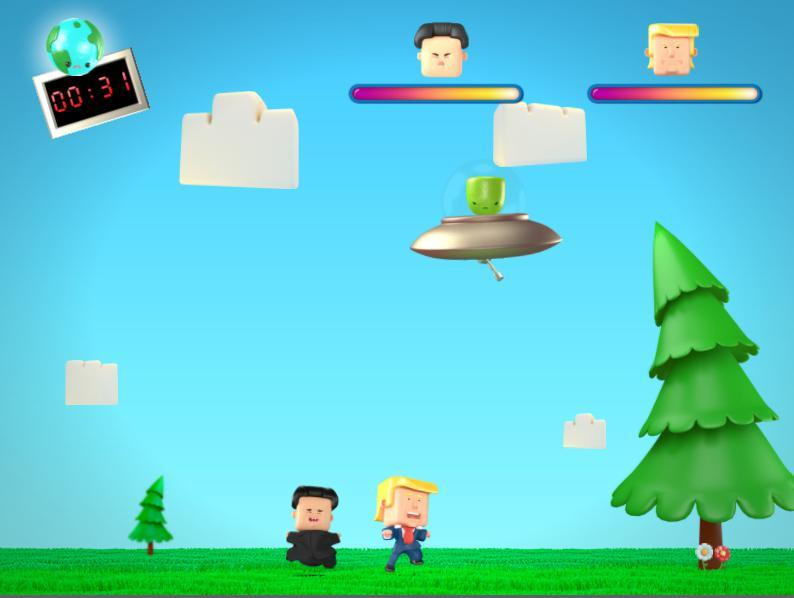 Trump vs kim jong-un (itch) - кадр 1