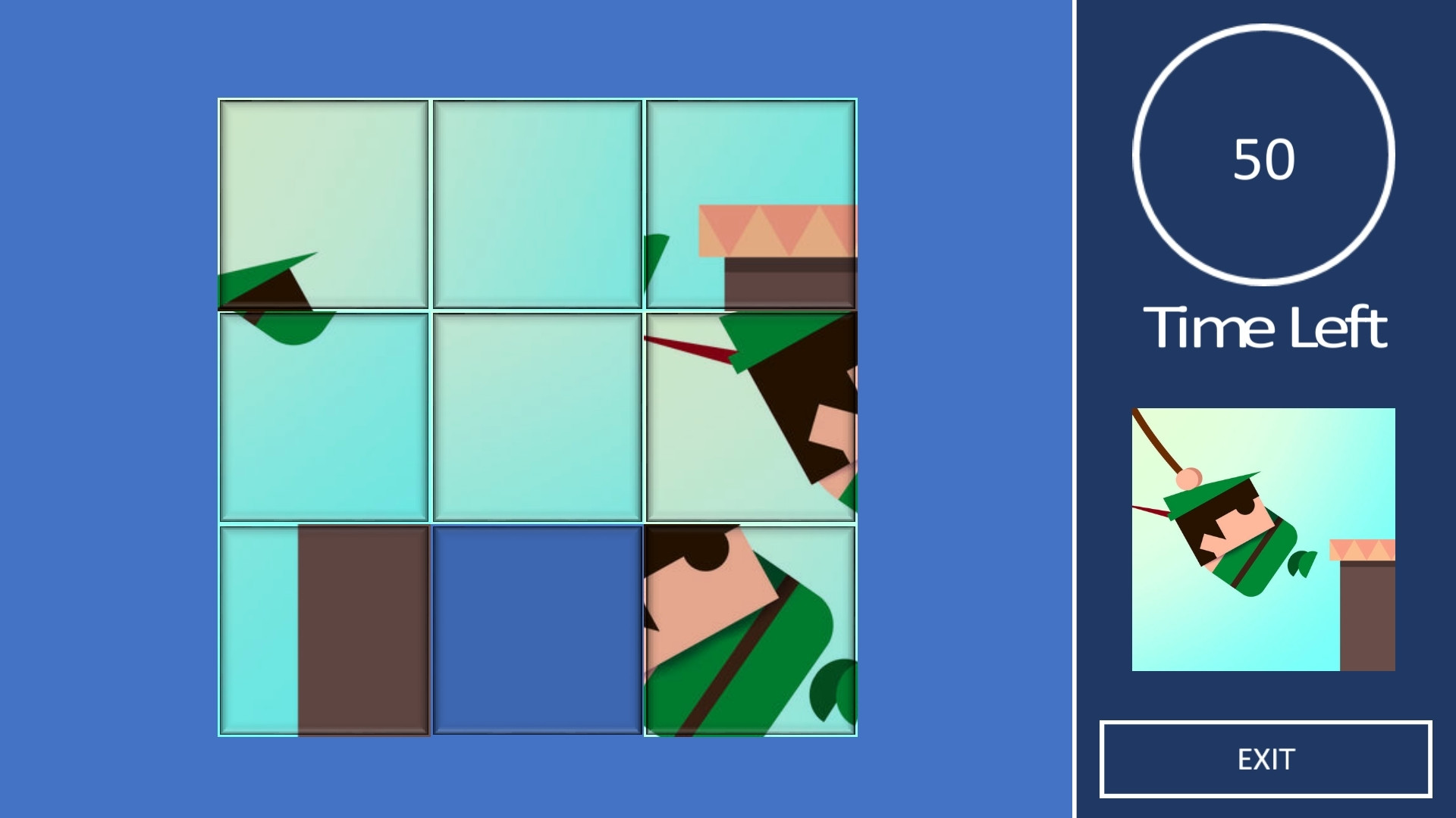 Sliding Puzzle (Metallic Fist Digital Limited) (itch) - кадр 4