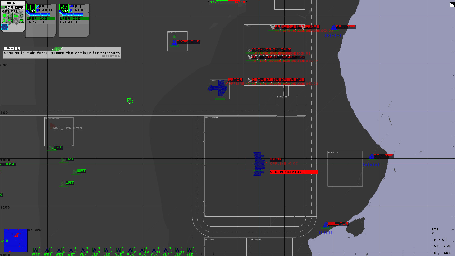 Slizer Battle Management System - кадр 13