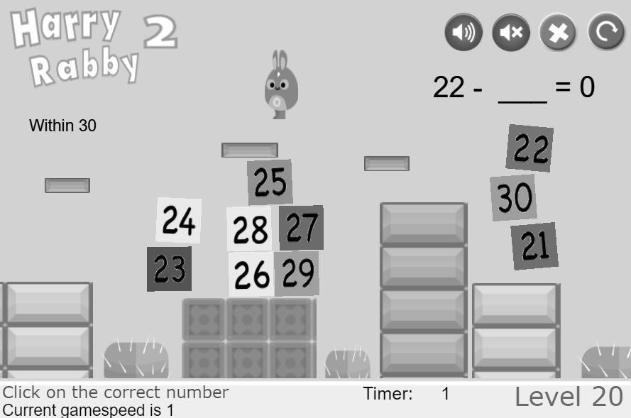 HarryRabby 2 Elementary Math - Missing Subtrahends (itch) - кадр 7
