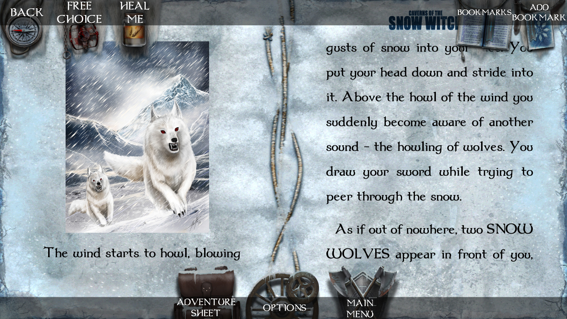 Caverns of the Snow Witch - кадр 4