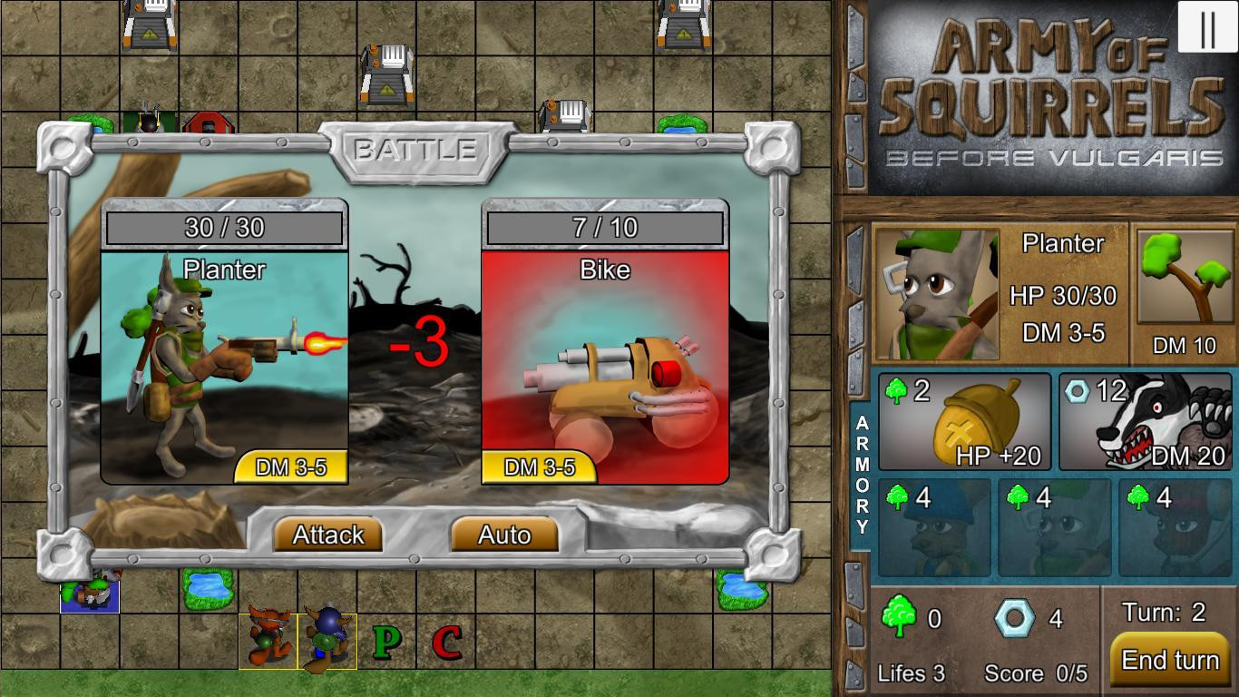Army of squirrels (itch) - кадр 5