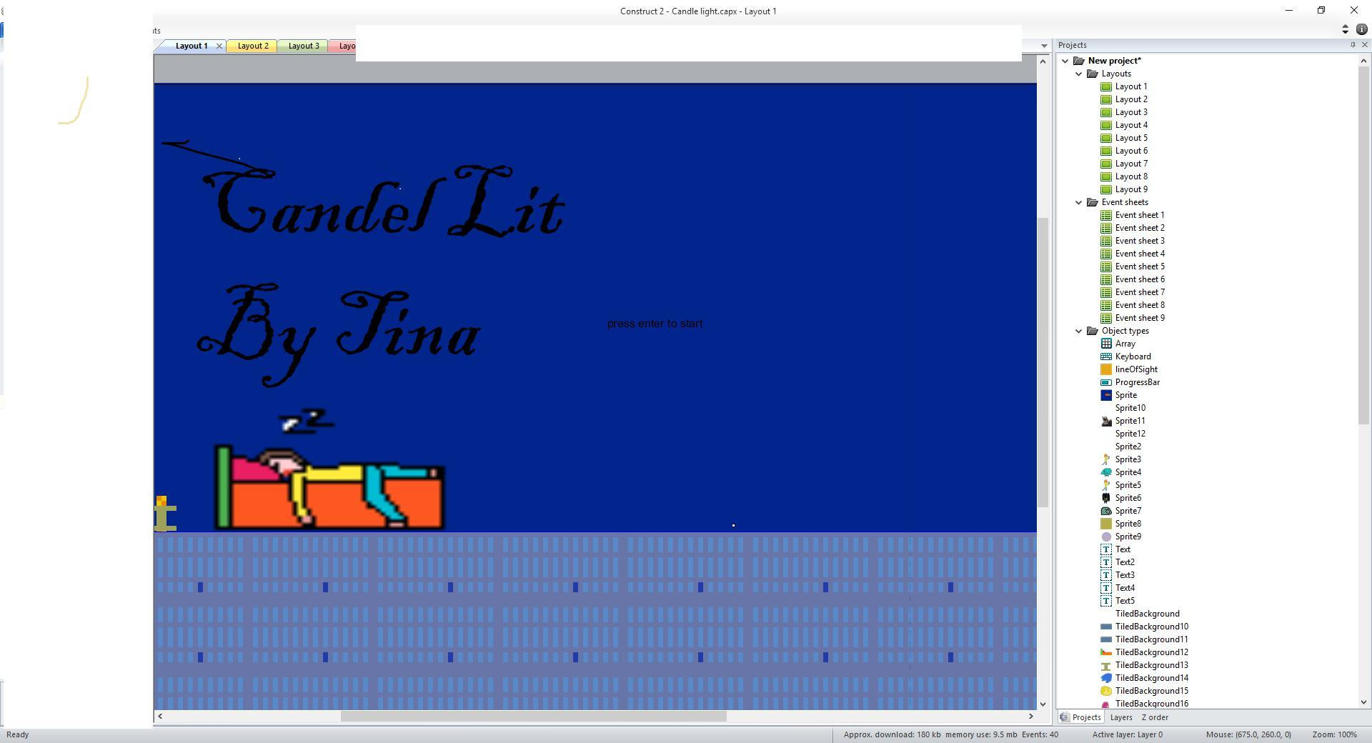Candle light (itch) - кадр 1