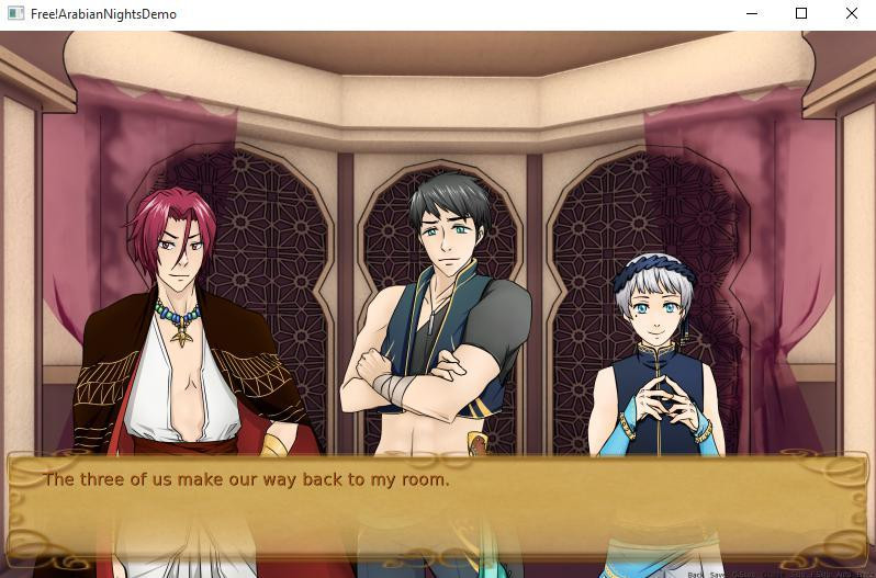 Free! Arabian Nights (itch) - кадр 3