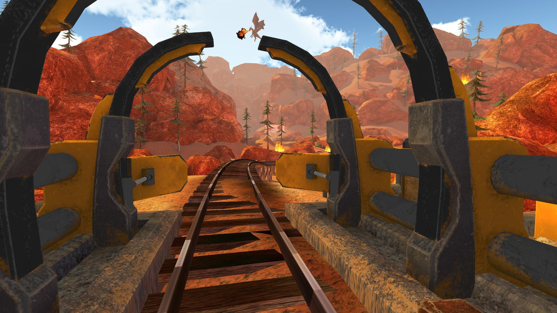 Dragon Roller Coaster VR - кадр 4