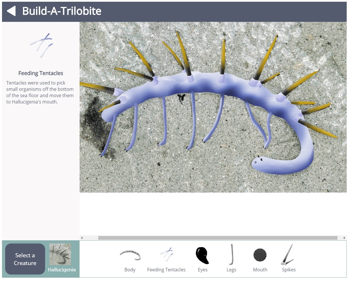 Cambrian Creature Creator (itch) - кадр 3
