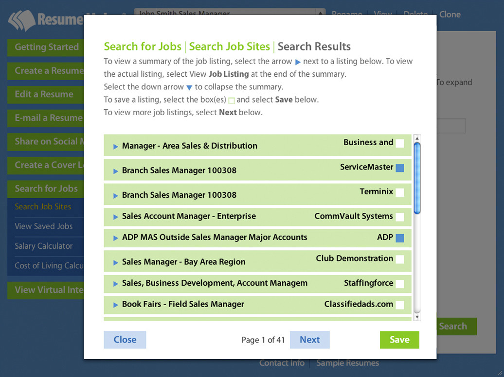 Resume Maker for Windows - кадр 5