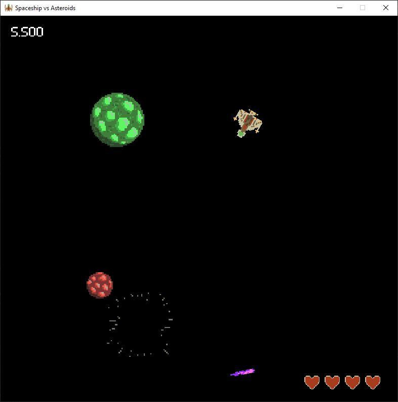 Spaceship vs Asteroids (itch) - кадр 5