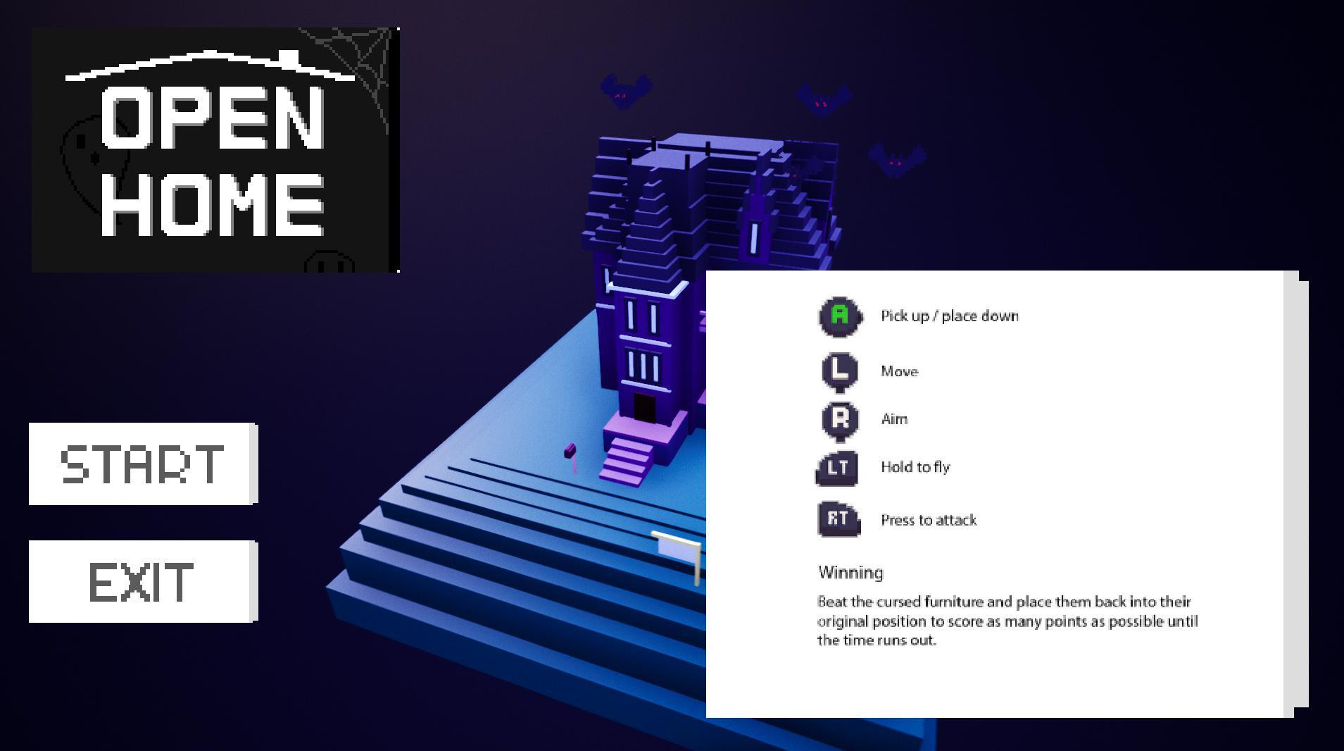 Open Home (Game Jam) (itch) - кадр 3