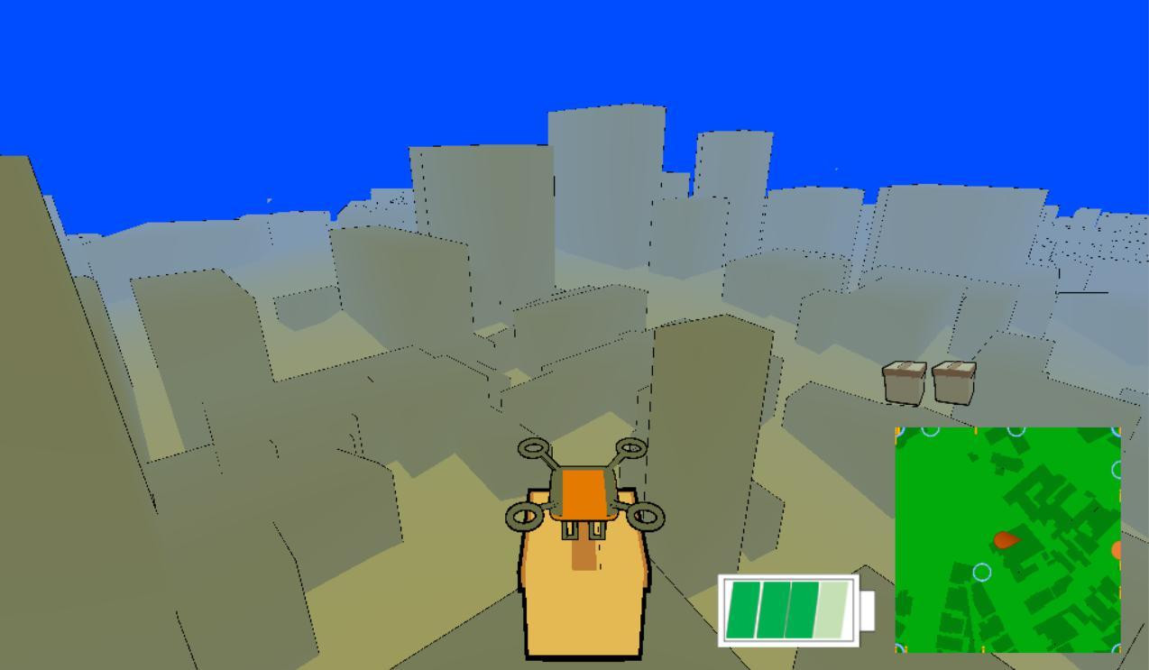 Deliveries In The Empty City (itch) - кадр 3