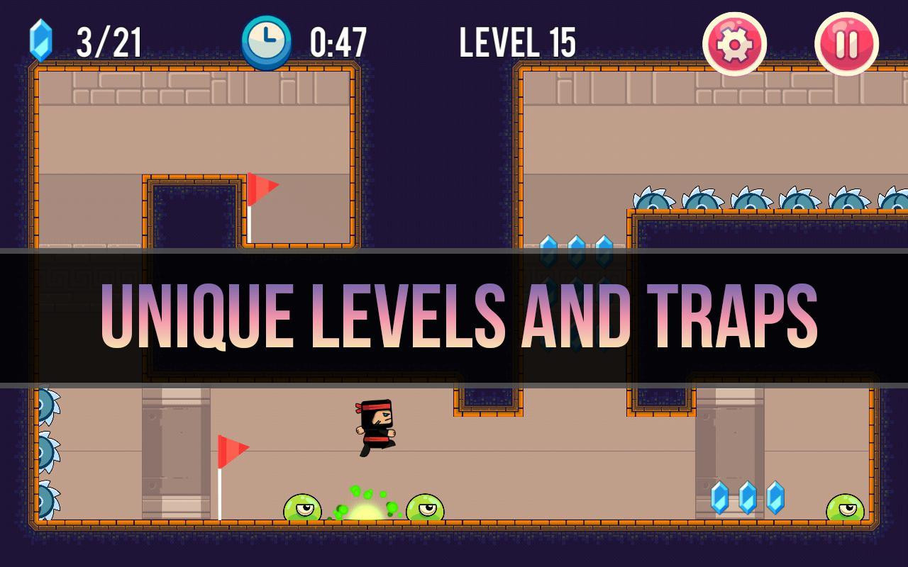 Power Ninja - arcade platformer (itch) - кадр 5