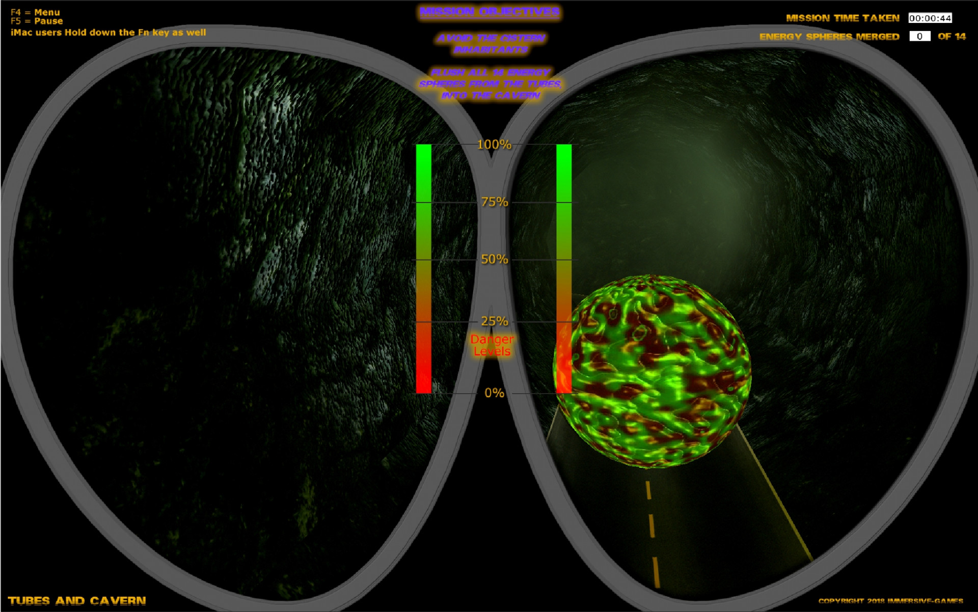 Tubes And Cavern (itch) - кадр 14