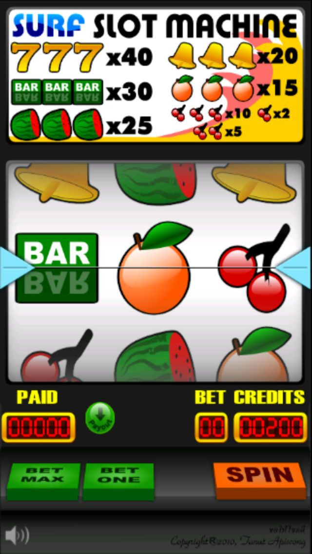 Surf Slots - Spin The Wheel To Win The Prize! - кадр 1