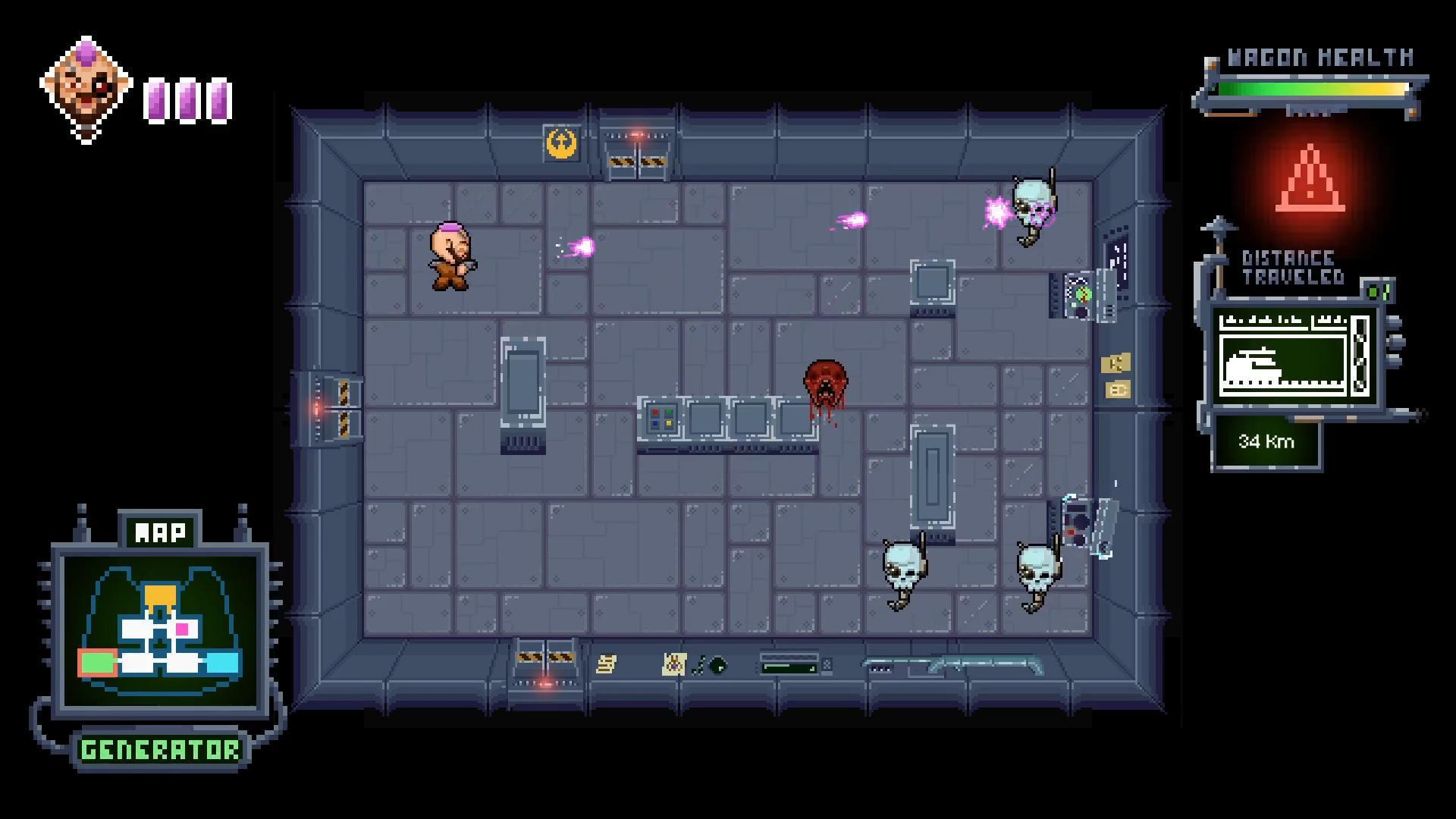 Cyber Pink Dwarf (itch) - кадр 4