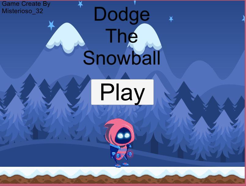 Dodge the snowball (itch) - кадр 2