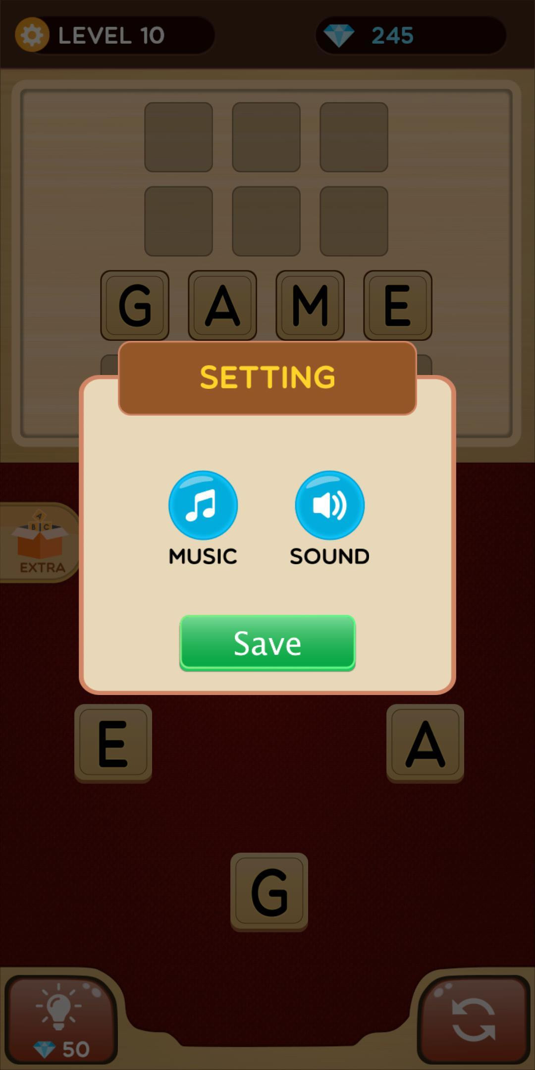 Word Connect - My first android game (itch) - кадр 6
