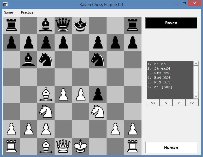 Raven Chess Engine (itch) - кадр 1