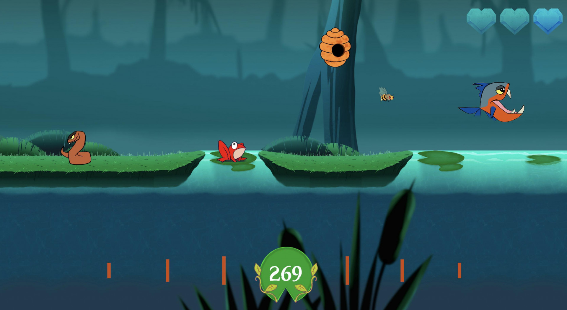 Swamp of the FroGroover (itch) - кадр 2
