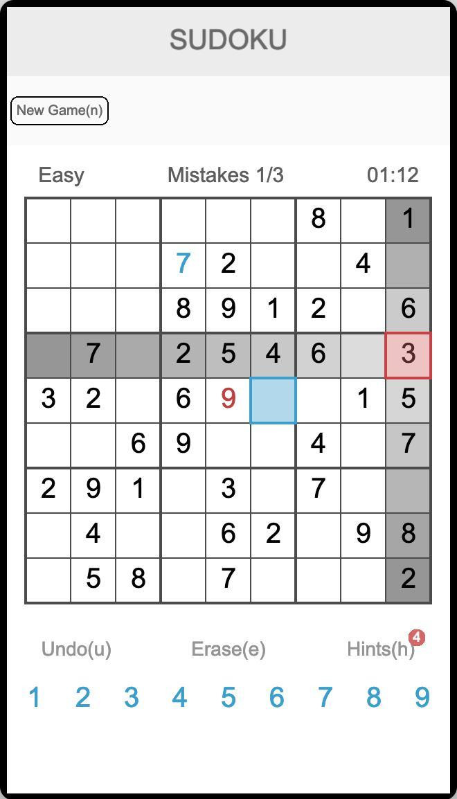 Sudoku (itch) (rahul2526) - кадр 4