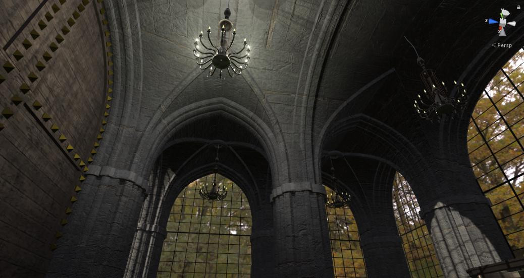 Gothic Scene (itch) - кадр 1