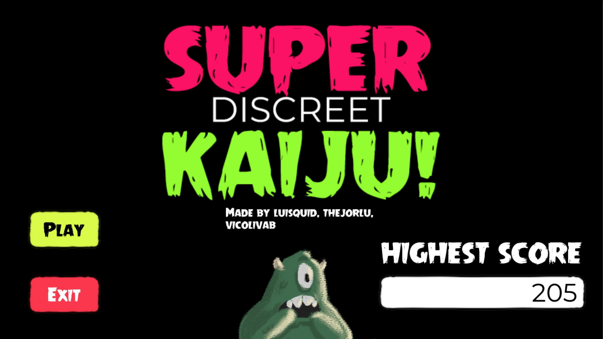 Super Discreet Kaiju (itch) - кадр 2