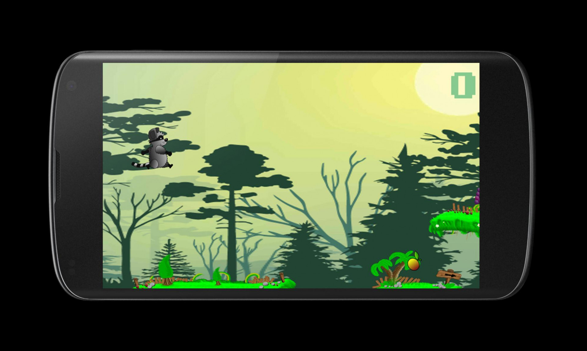 Infinity Raccoon Runner (itch) - кадр 7