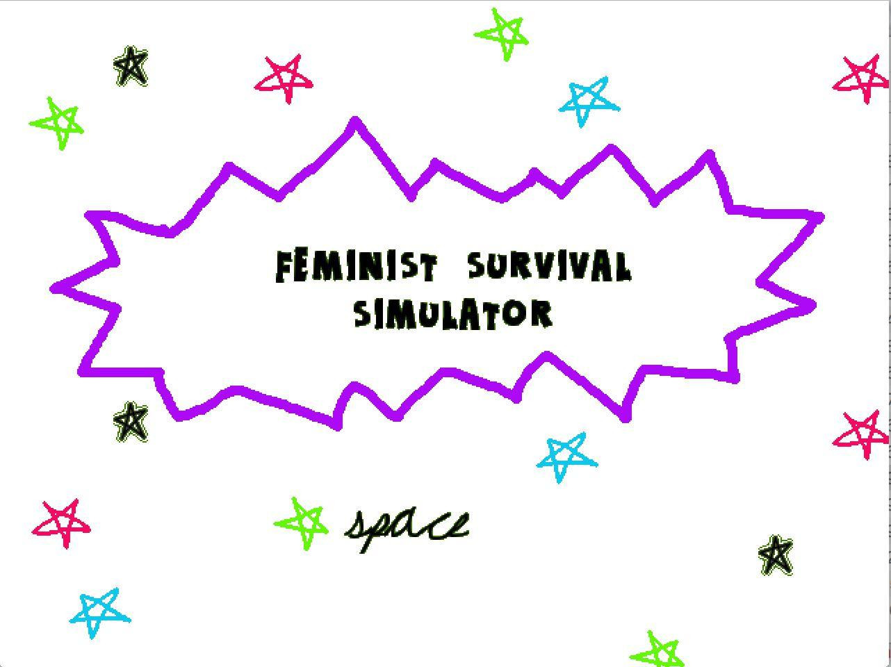 Feminist Survival Simulator (itch) - кадр 1