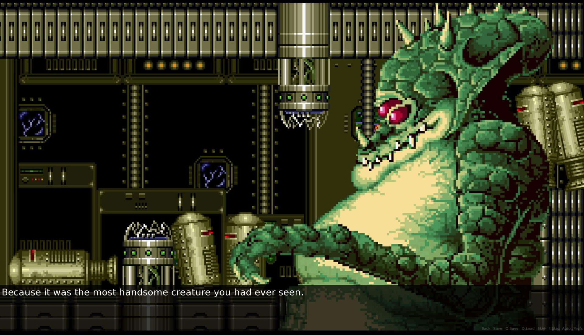 Kraid Dating Sim Demo (itch) - кадр 1