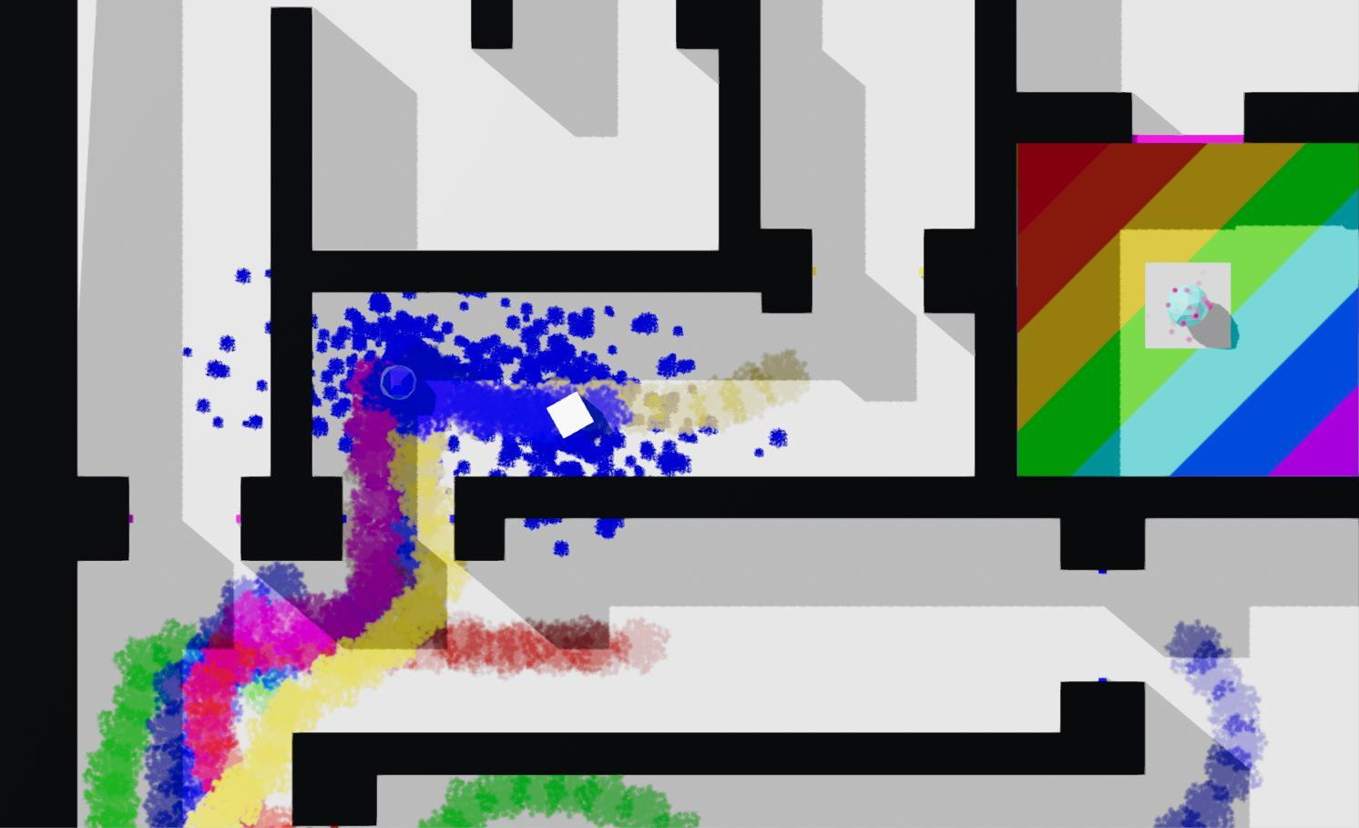 Rainbow cube (itch) - кадр 1