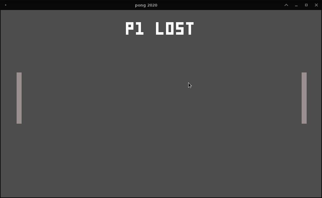 pong 2020 (itch) - кадр 2