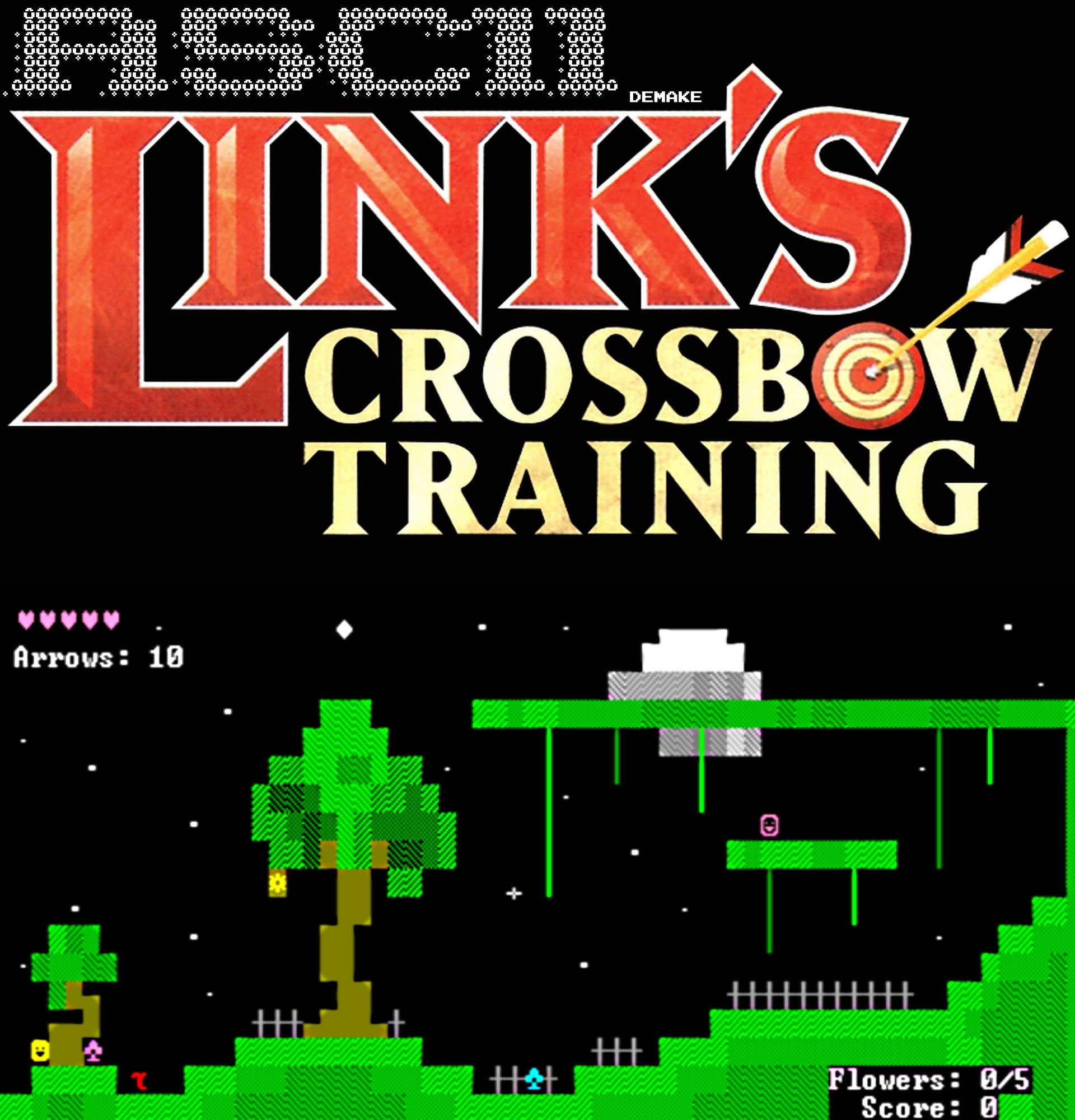 Link Crossbow training demake - Love Stung (itch) - кадр 2