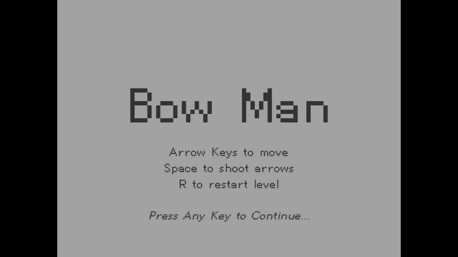 Bow Man (itch) - кадр 3