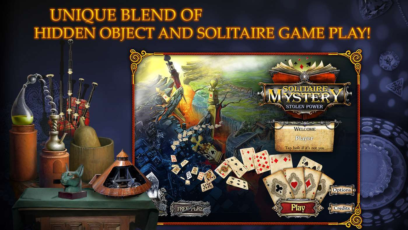 Solitaire Mystery: Stolen Power - кадр 8