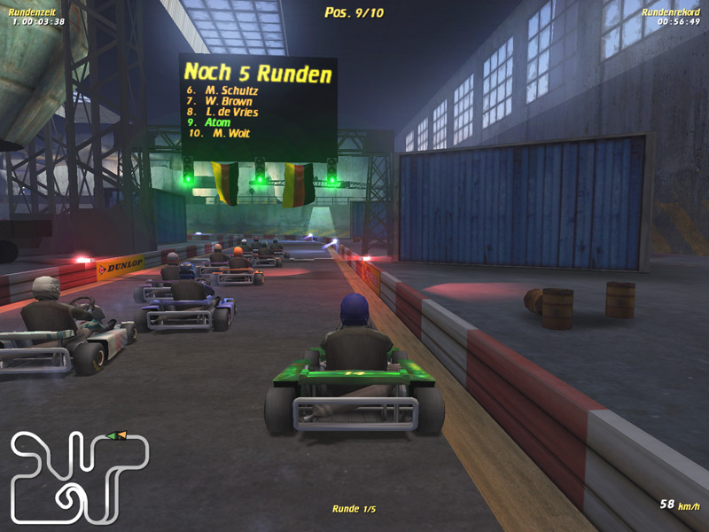 Michael Schumacher Kart World Tour 2004 - кадр 14